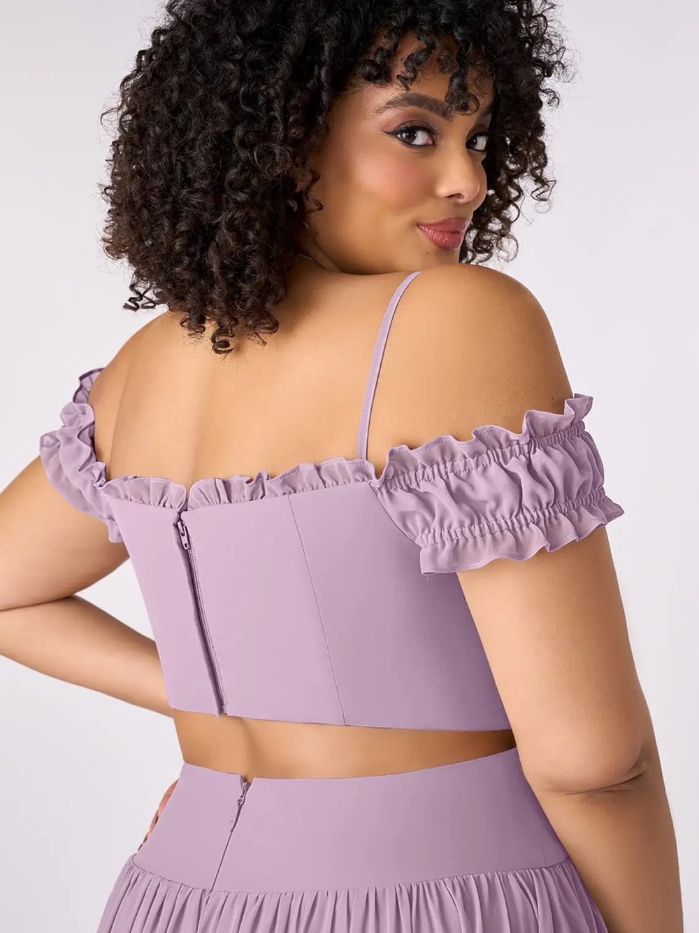 NWT Azazie Barbie 1010 Wisteria Bridesmaid Dress - Picture 7 of 10